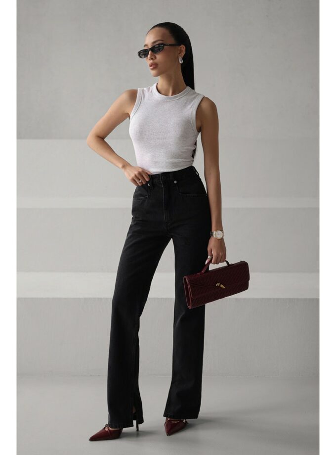 Джинси Aisenberg denim Linda чорні