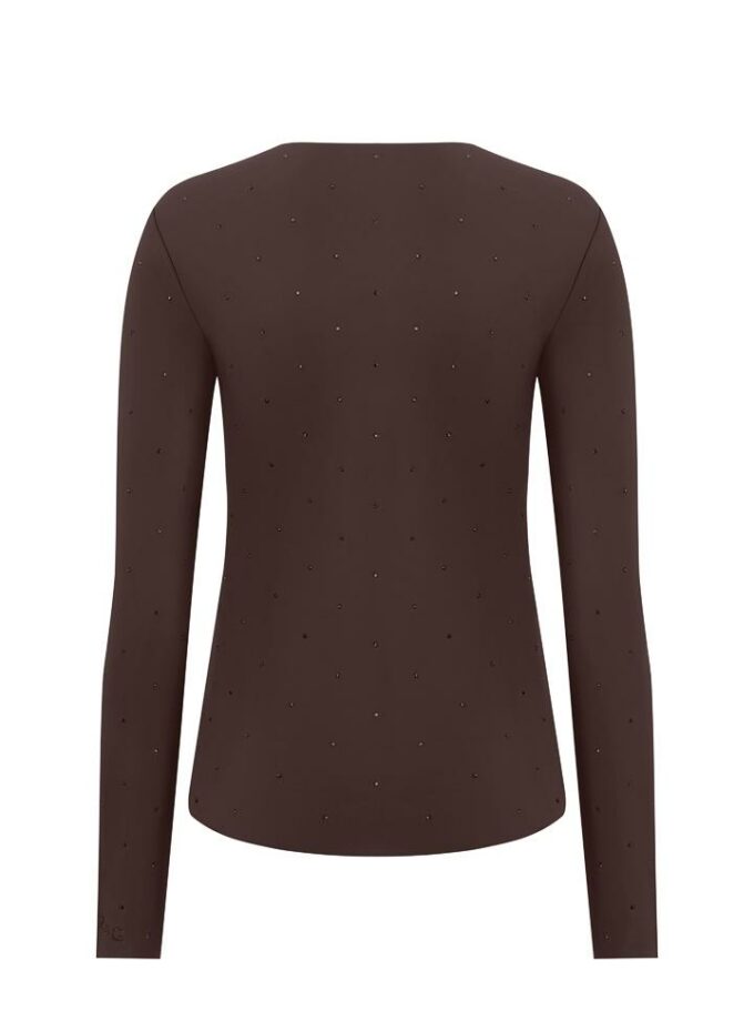 Лонг Zigzag Нінель шоколад