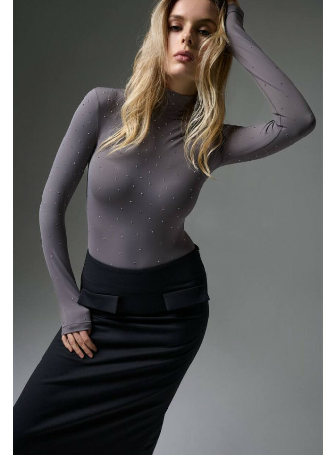 Боді Zigzag Саманта Сірий