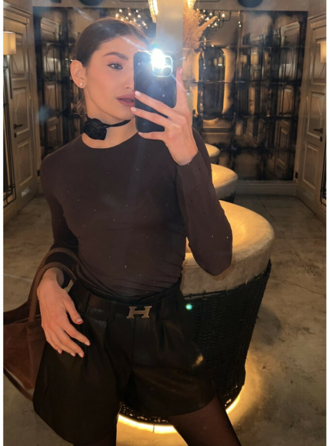 Лонг Zigzag Нінель шоколад