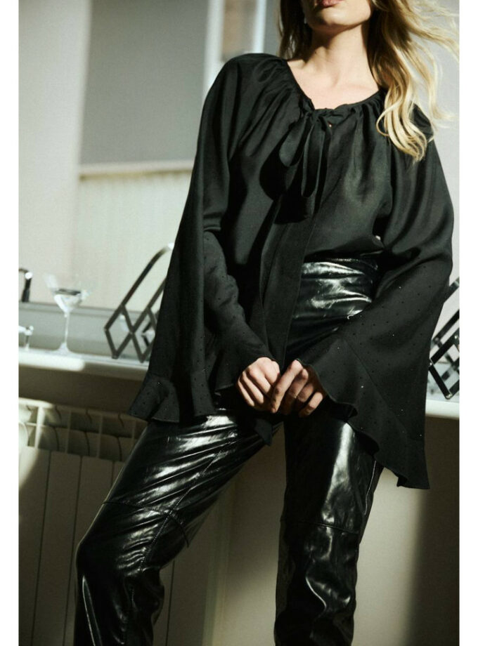 Блуза Zigzag Б'янка чорний