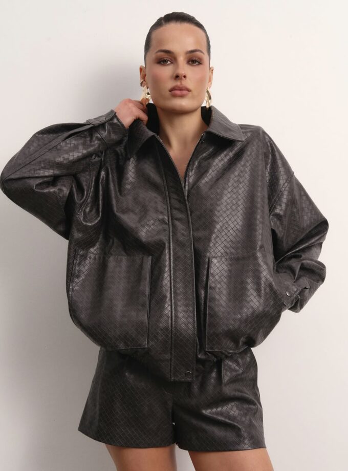 Бомбер Colette Bottega коричневий