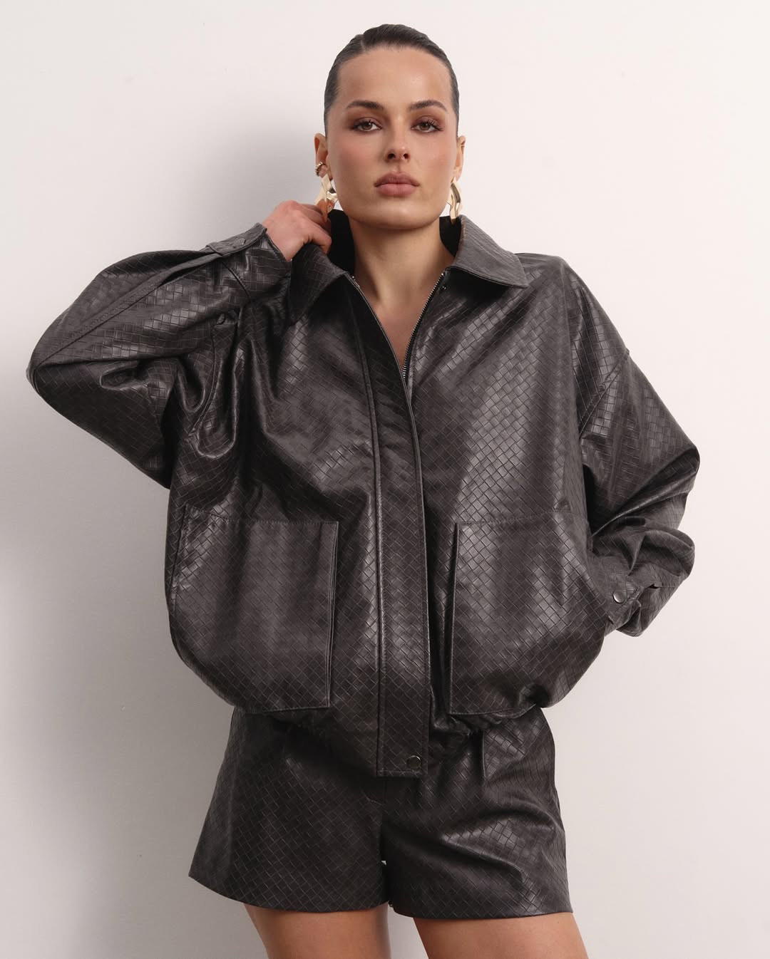 Бомбер Colette Bottega коричневий