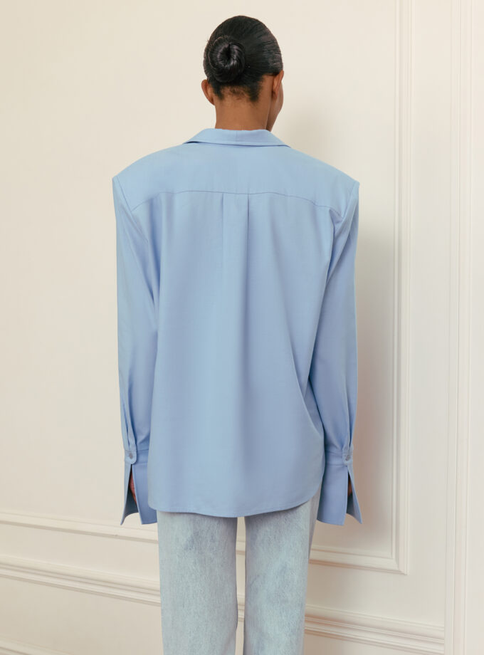 Сорочка Bazhane Stirdy shirt блакитний