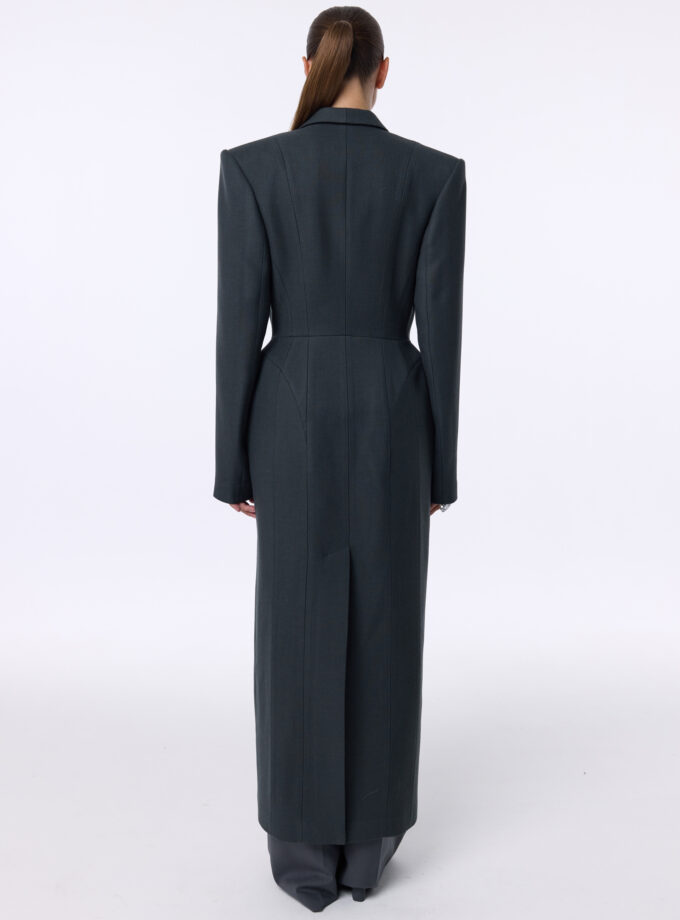 Пальто Bazhane Noir coat, 176 см графіт