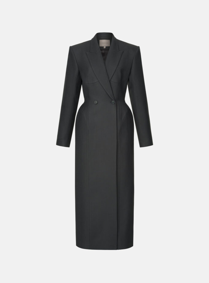 Пальто Bazhane Noir coat, 176 см графіт