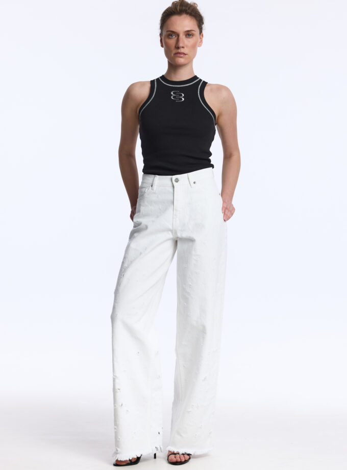 Джинси Bazhane Grind молочний