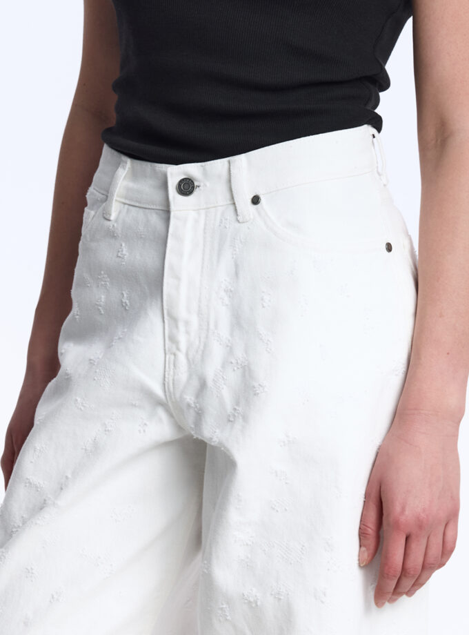 Джинси Bazhane Grind молочний