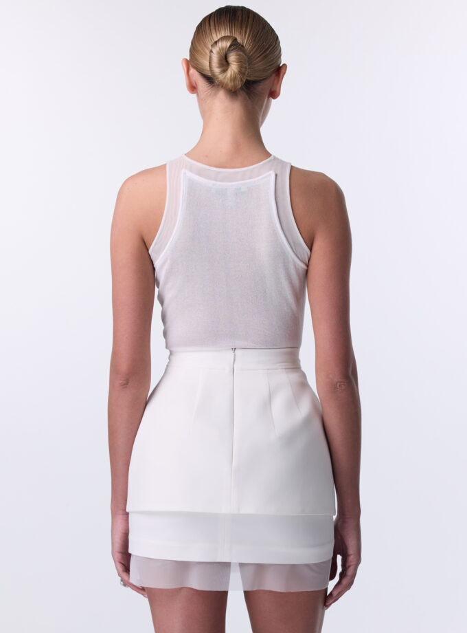 Спідниця Bazhane Blossom skirt молочний