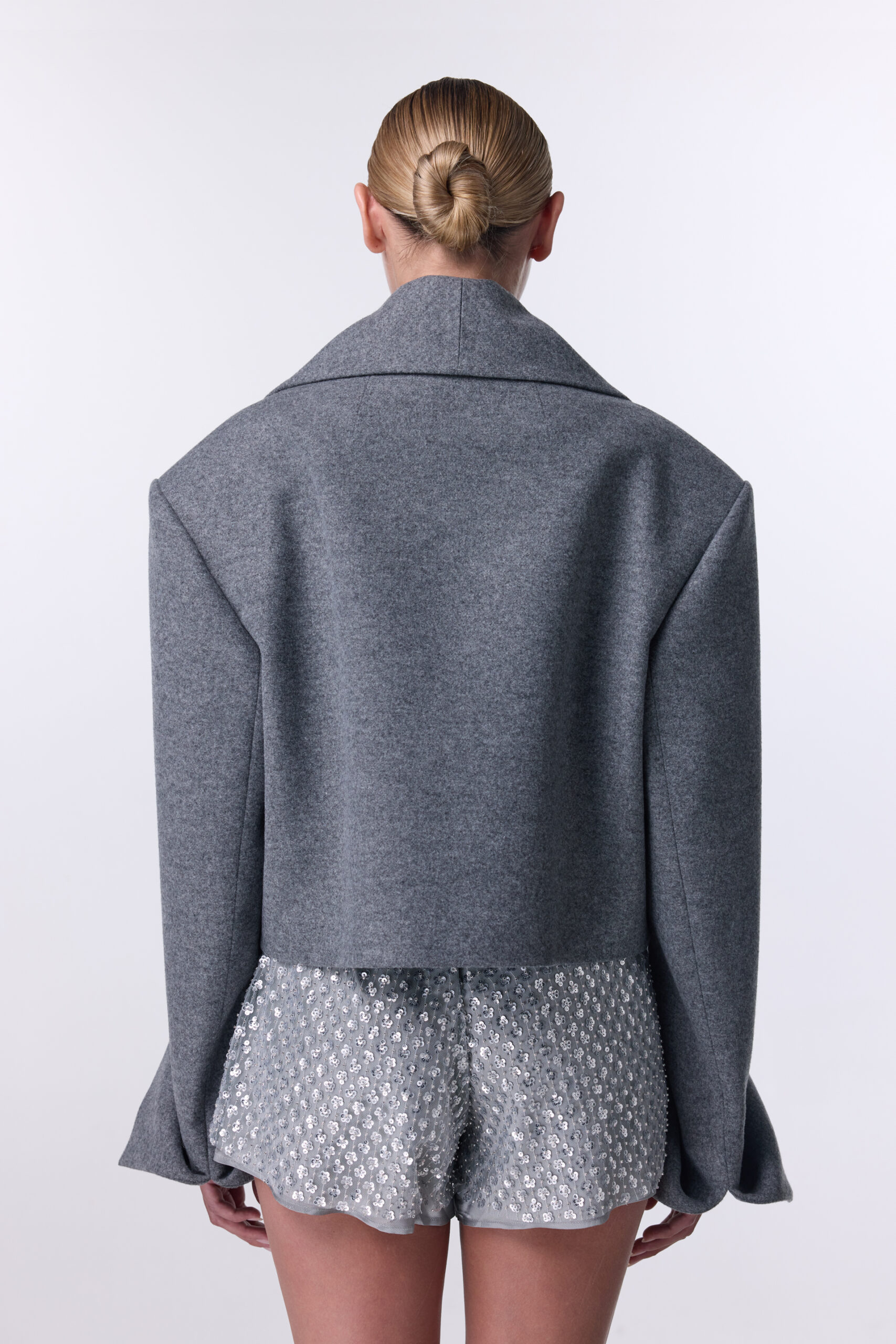 Пальто - жакет Bazhane Gliding jacket сірий - Зображення 2