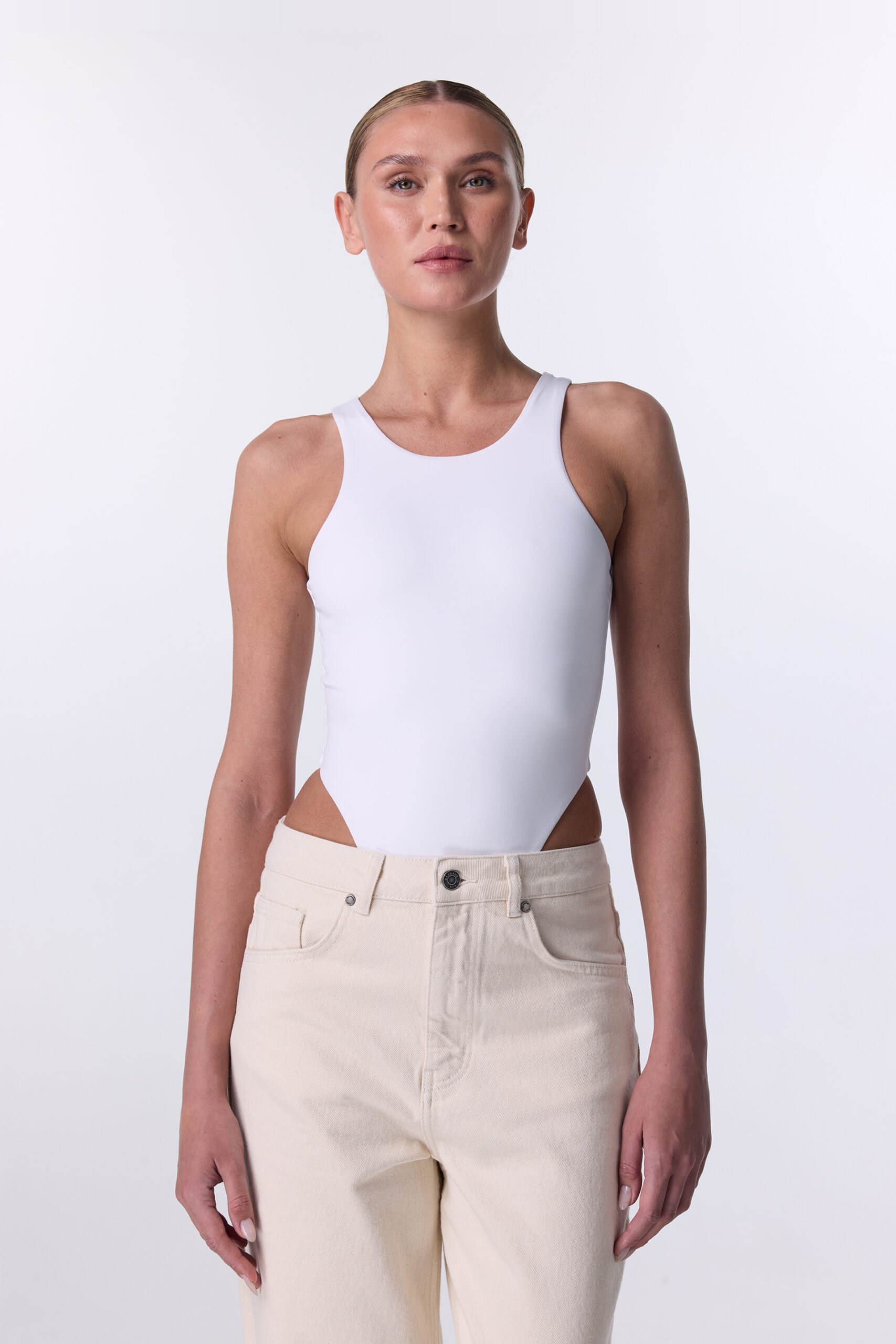 Боді Bazhane Core bodysuit молочний