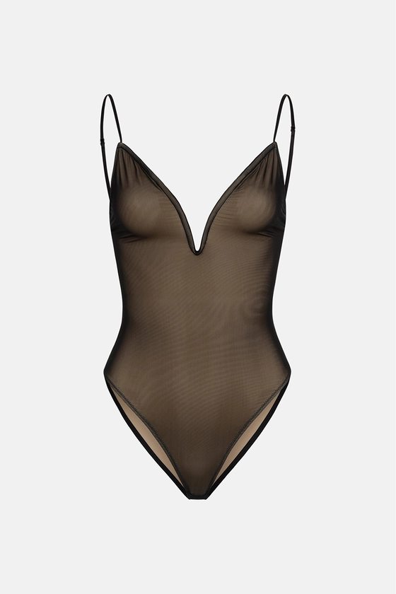 Боді Bazhane Shade bodysuit чорний