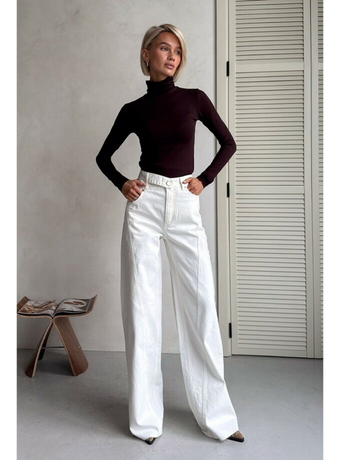 Джинси Aisenberg denim Emily білі