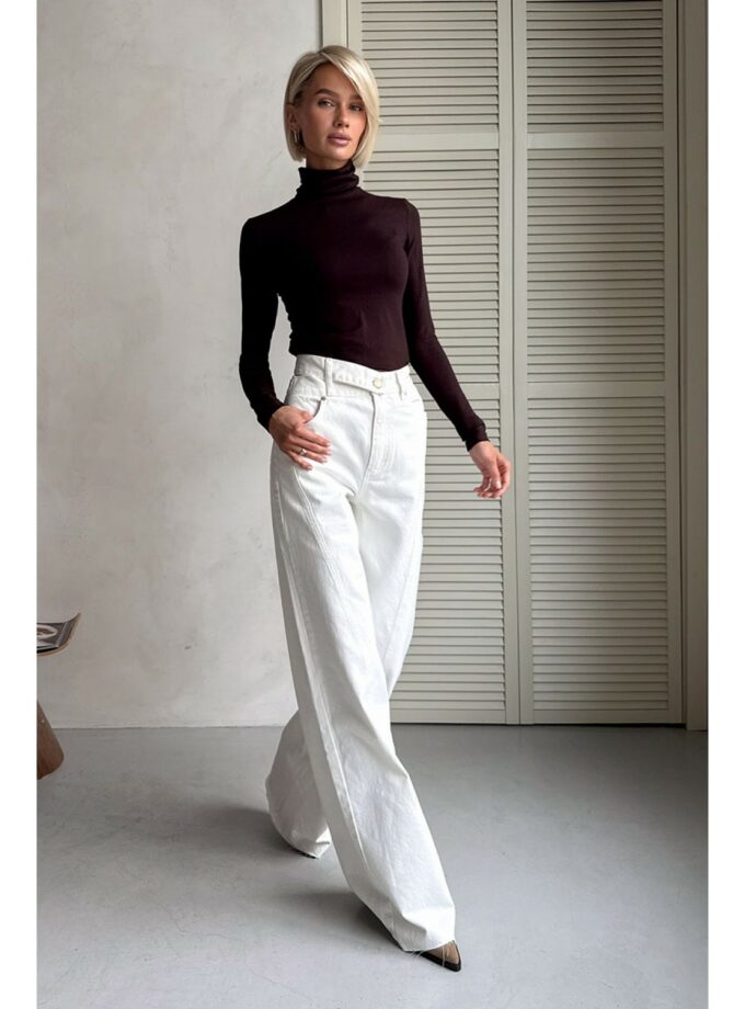 Джинси Aisenberg denim Emily білі