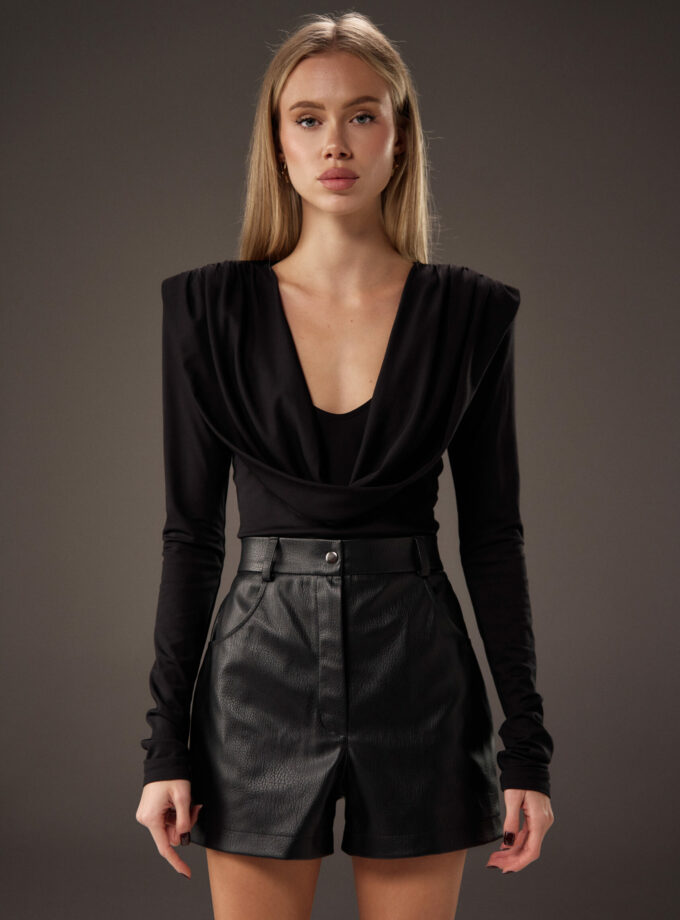 Боді Colette Drape чорний