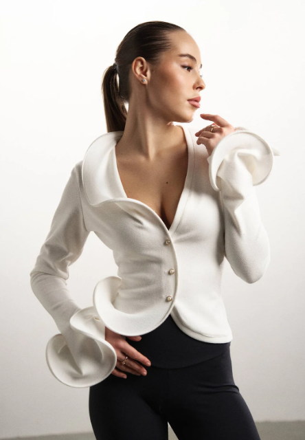 Кардиган MOHD молочний