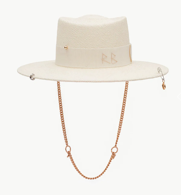 Капелюх Ruslan Baginskiy Gambler Hat білий