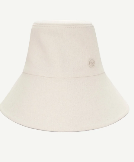 Капелюх Ruslan Baginskiy Linen-blend Hat айворі