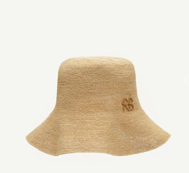 Капелюх Ruslan Baginskiy Bucket Hat солом'яний