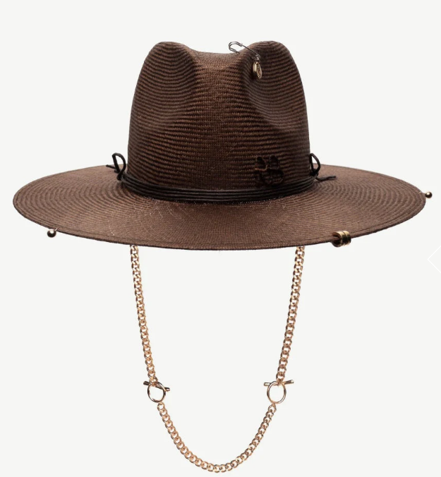 Капелюх Ruslan Baginskiy Fedora Hat коричневий