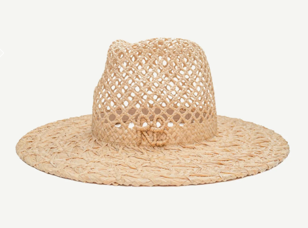 Капелюх Ruslan Baginskiy Fedora Hat солом'яний