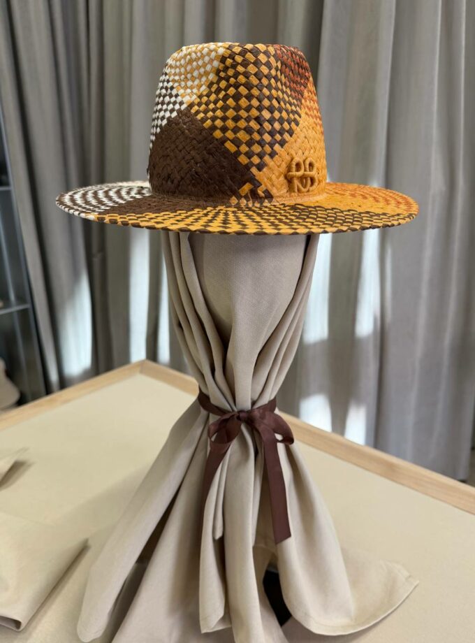 Капелюх RB Multiсolored Pattern Fedora Hat