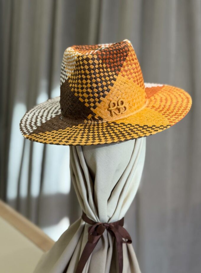 Капелюх RB Multiсolored Pattern Fedora Hat