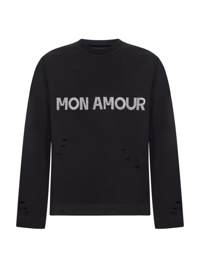 Лонг Zigzag Mon amour чорний