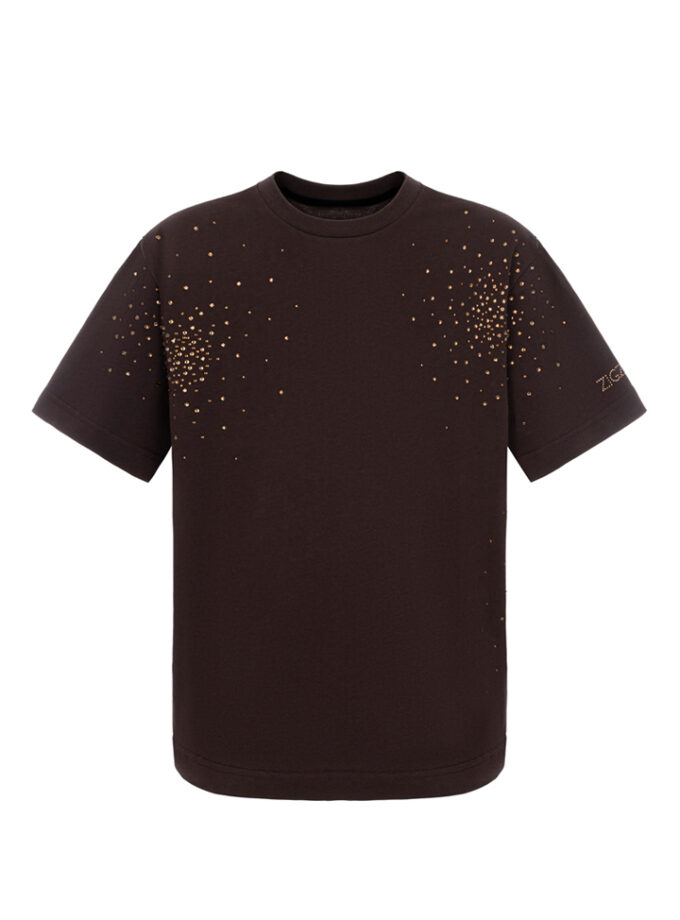Футболка Zigzag Galaxy шоколадний