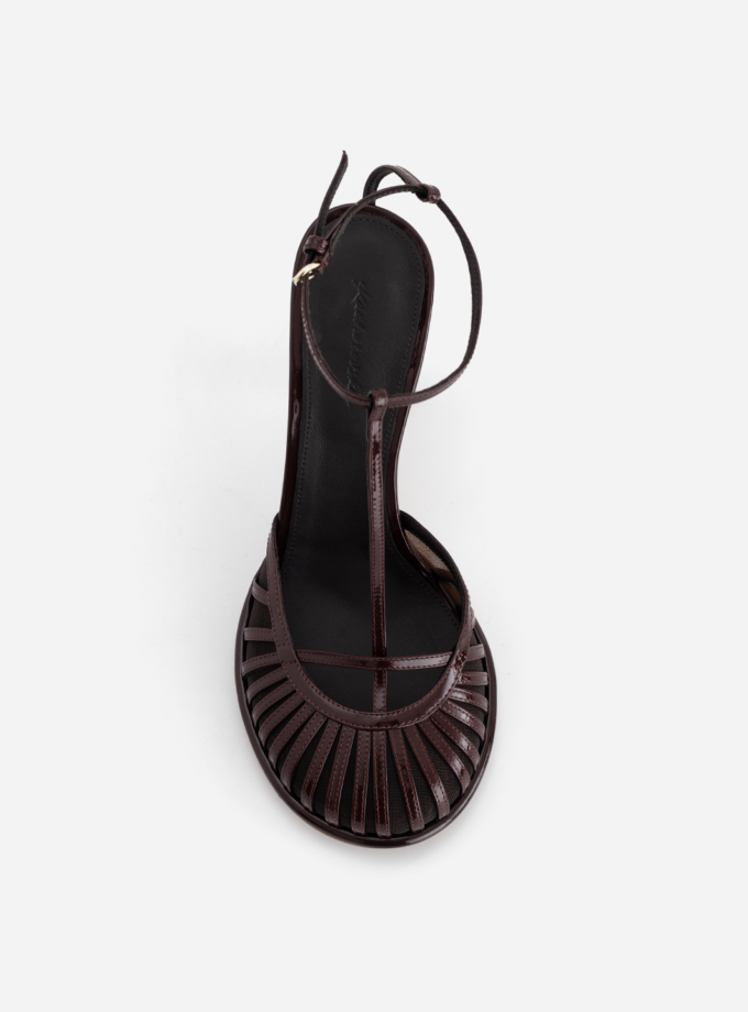 Босоніжки Kachorovska GOLDIE dark brown