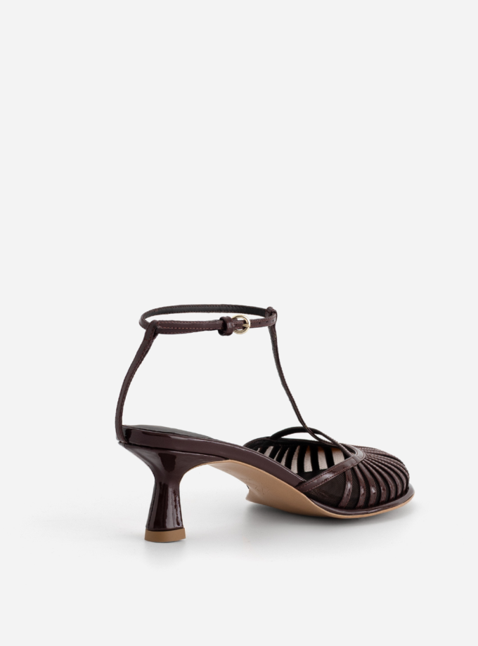 Босоніжки Kachorovska GOLDIE dark brown