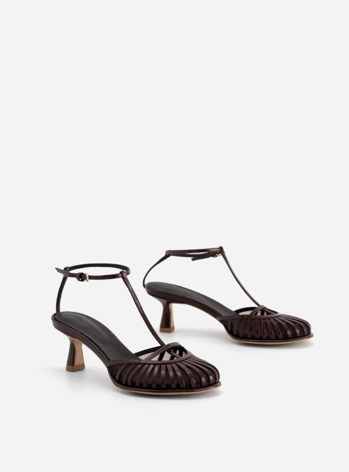 Босоніжки Kachorovska GOLDIE dark brown