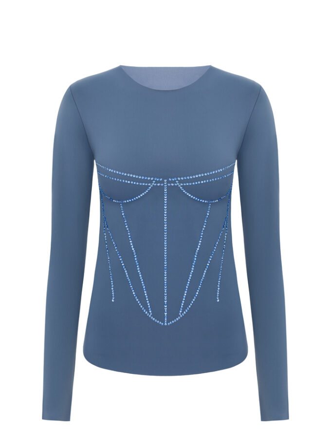 Лонг Zigzag синій Кейт