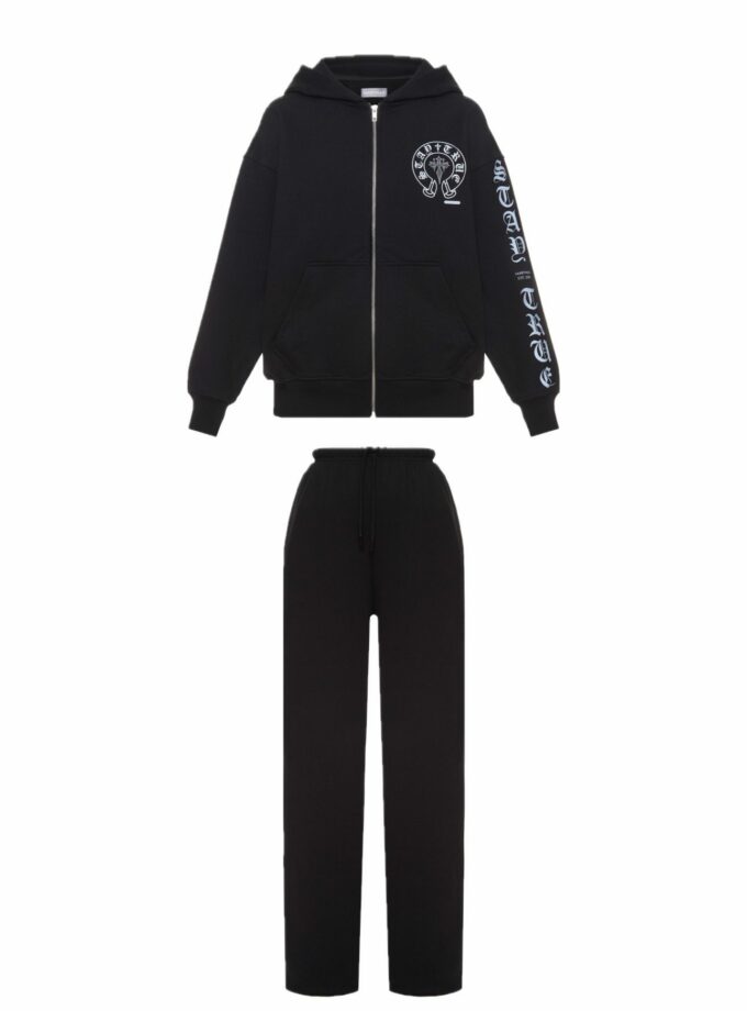 Костюм Marymax із щільної тканини з принтами чорний