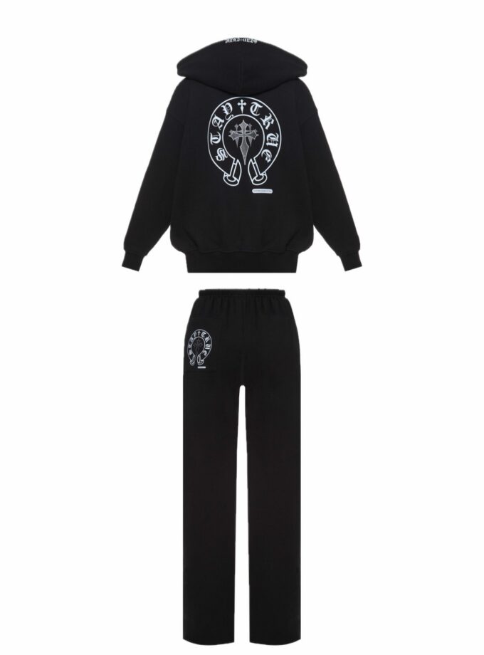 Костюм Marymax із щільної тканини з принтами чорний