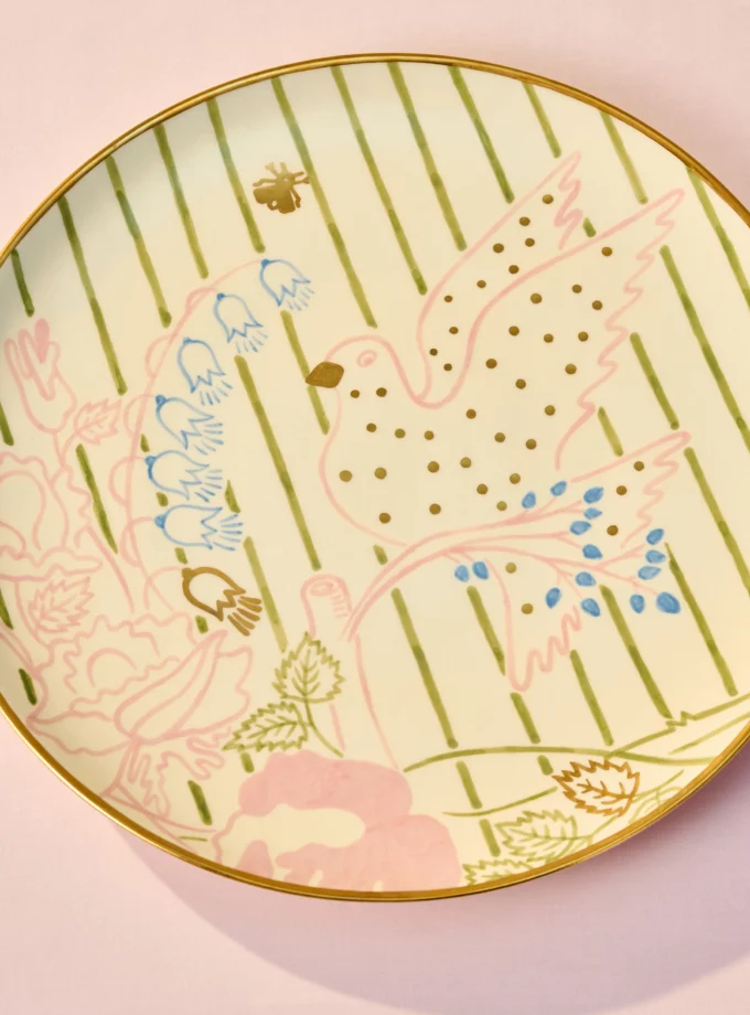 Тарілка gunia кругла Голубка 32см