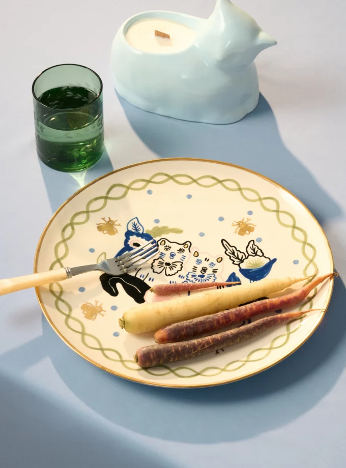 Тарілка Gunia кругла Котики