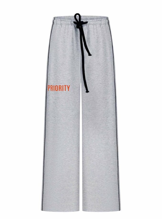 Штани Priority Simplify прямі сірі