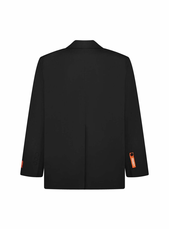 Жакет Priority Simplify чорний вовняний