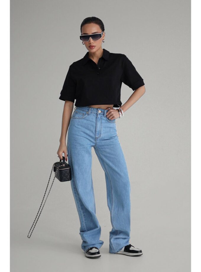 Джинси Aisenberg denim Olivia блакитні