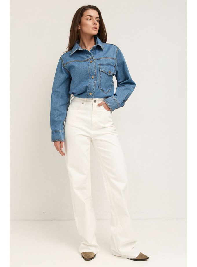 Джинси Aisenberg denim Lola basic білі