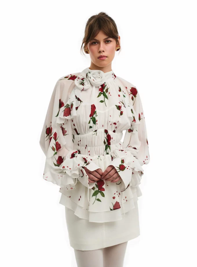 Блуза MYxMY Carolina принт