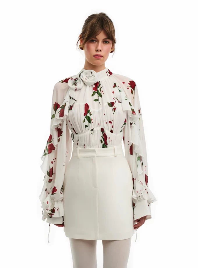 Блуза MYxMY Carolina принт