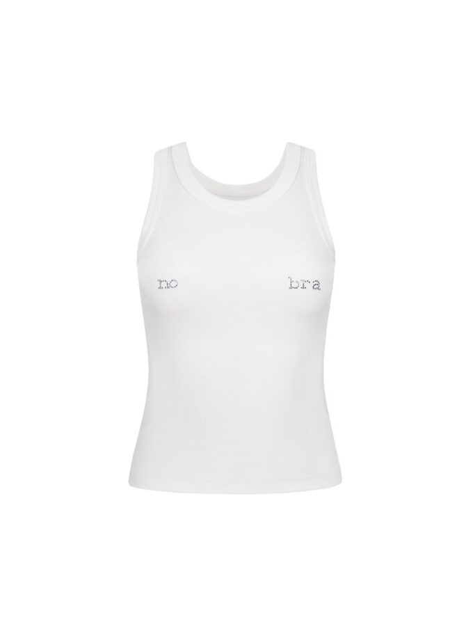 Топ Zigzag No Bra молочний