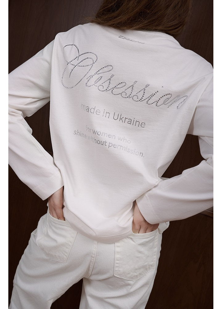 Лонг Zigzag Obsession молочний