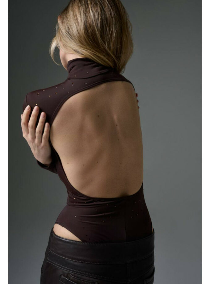 Боді Zigzag Шарлота шоколадний