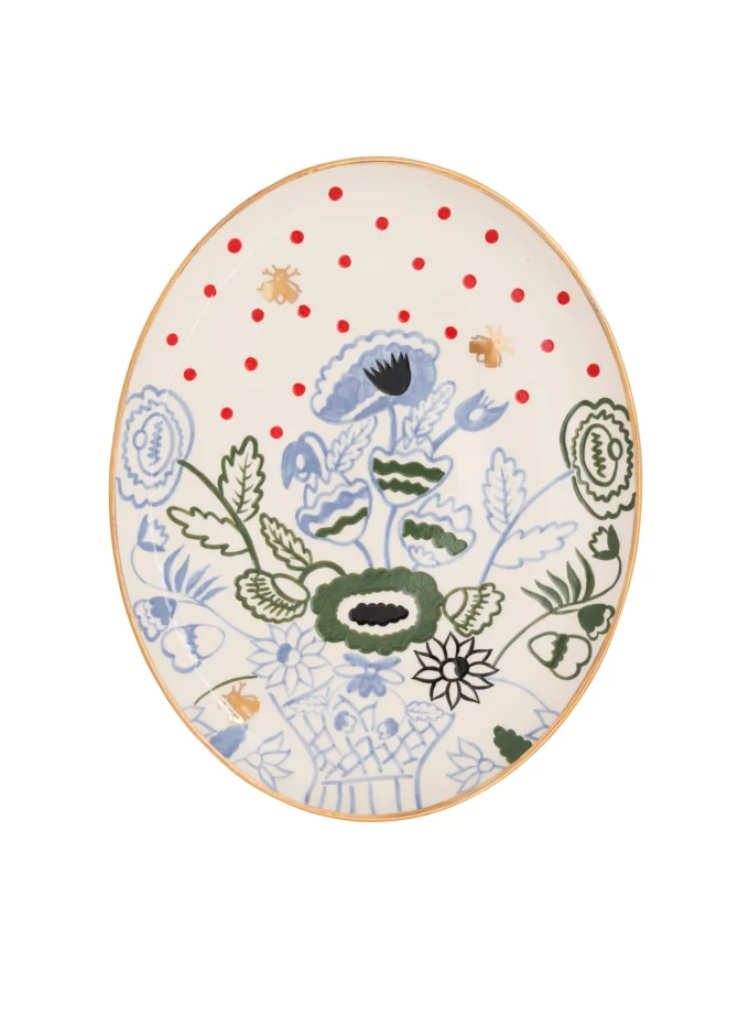 Тарілка Gunia овальна Квіт