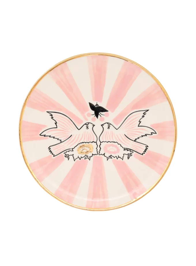 Тарілка gunia кругла Щебіт