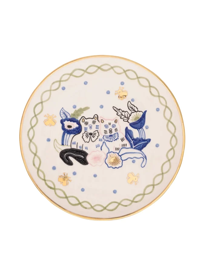 Тарілка Gunia кругла Котики