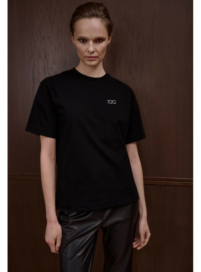 Футболка Zigzag Quiet чорний